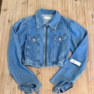 Maeve Classic Blue Jean Jacket